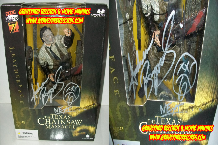 12" Autographed Leatherface 2003