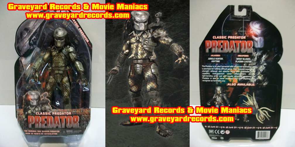 8" Neca Toys Predator 2010 Series 3 - Masked Classic Predator