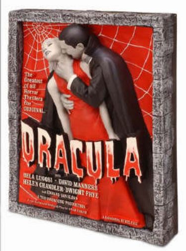 Legendary Casts:Dracula (Style D) 3-D Poster/Statue