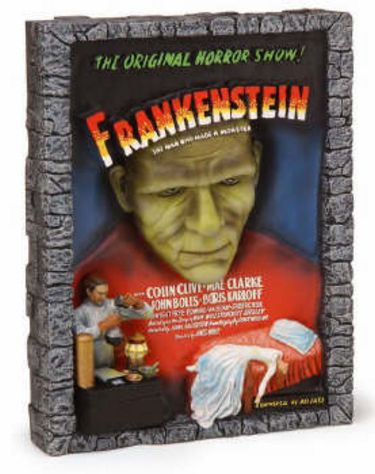 Legendary Casts:Frankenstein (Style A) 3-D Poster/Statue