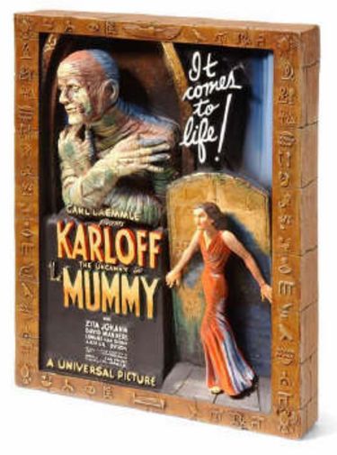 Legendary Casts:Mummy (Style A)3-D Poster/Statue