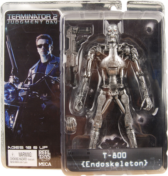 Terminator 2 Judgment Day T2 T-800 Endo skeleton Figure