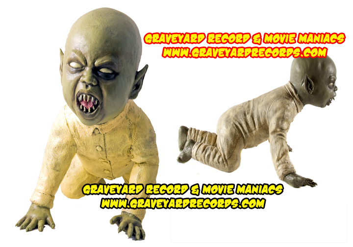Creeping Tommy Zombie Baby Prop