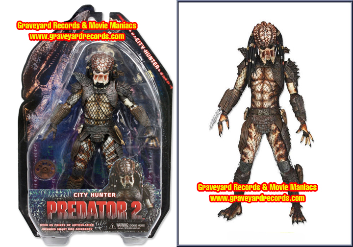 8" Neca Toys Predator Series 4 Predator 2 - City Hunter Predator