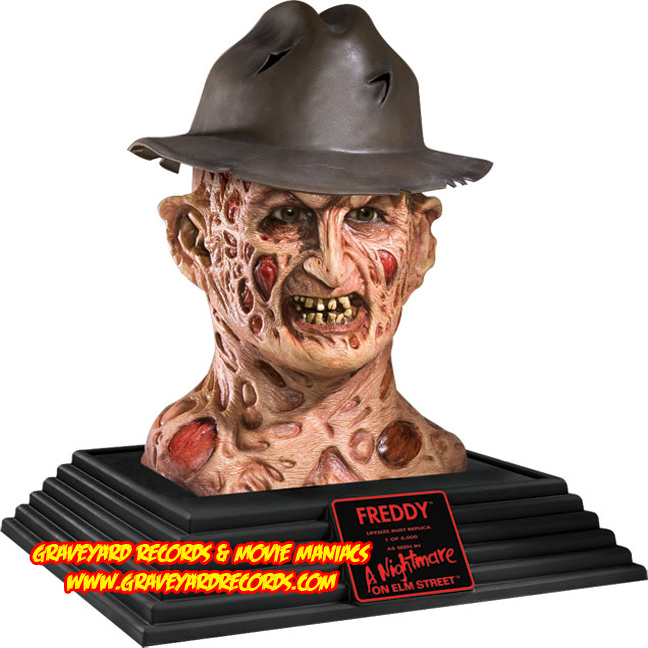 Freddy - Life Size Display Bust