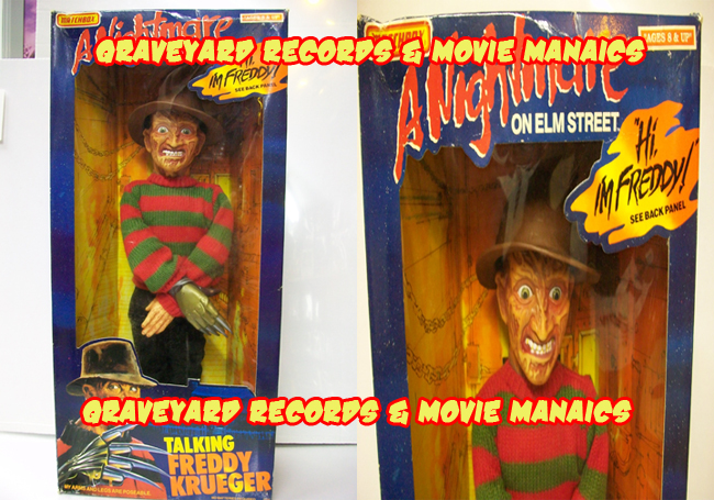 18" Freddy Krueger - Talking Figure - 1989 Matchbox