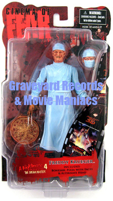 8" Cinema Of Fear - 4 Freddy Krueger