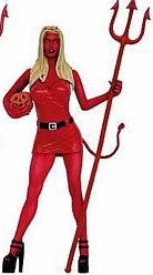 Jenna Jameson Red On Red Devil Halloween Figure