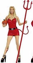 Jenna Jameson Red Devil Outfit Halloween Figure