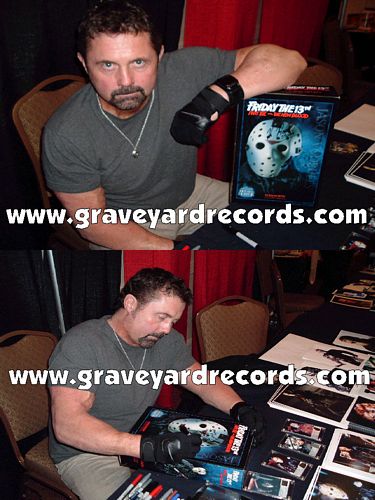 12" Autographed -- Friday the 13th pt 7 - Kane Hodder