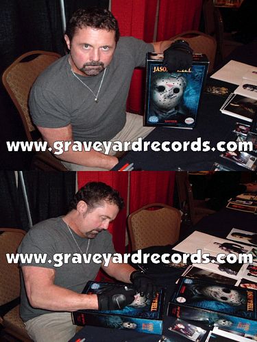 12" Autographed -- Friday the 13th pt 9 - Kane Hodder