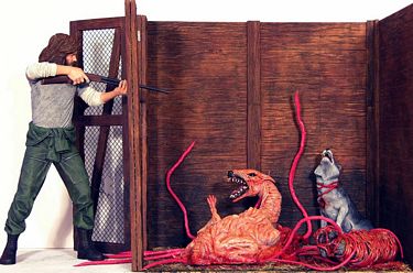R.J. MacReady vs. Dog Monster (The Thing)