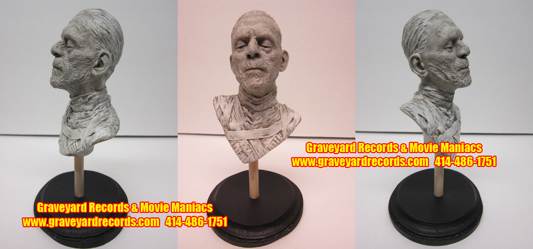 Karloff The Mummy - Mini Bust