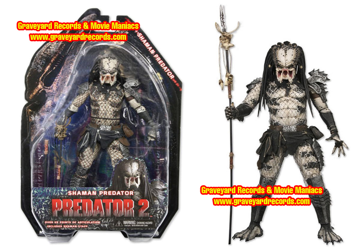 8" Neca Toys Predator Series 4 Predator 2 - Shaman Predator