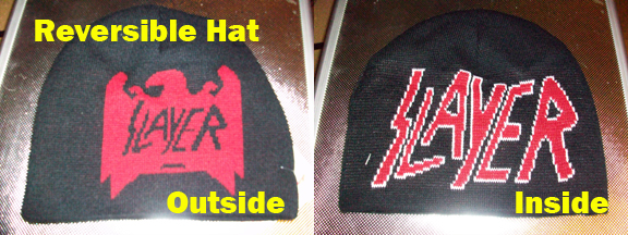 Slayer Beanie Cap -Reversible