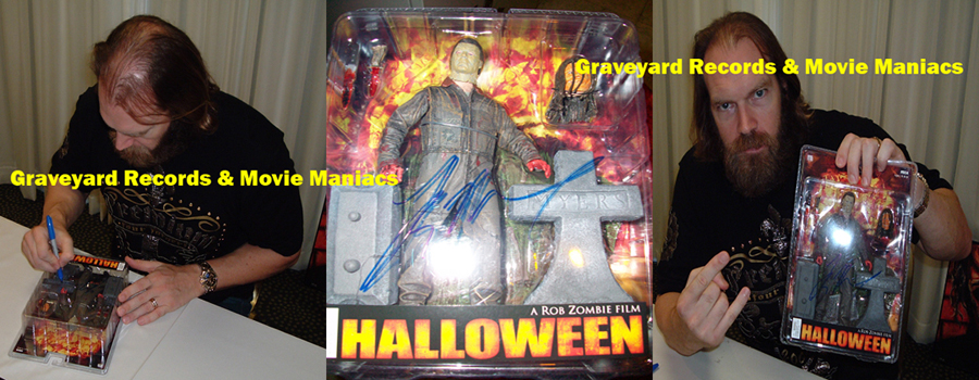 Autographed -- Halloween 2007 - Tyler Mane Signed Figure