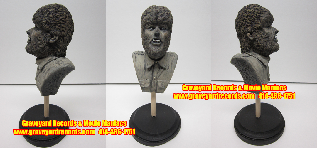 Lon Chaney Jr- Wolfman Mini Bust